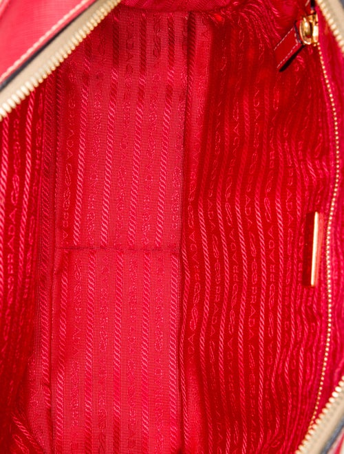 Prada Enameled Metal Triangle Grommet