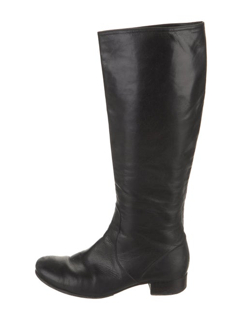 Prada Leather Riding Boots