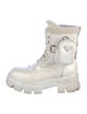 Prada Leather Combat Boots