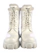 Prada Leather Combat Boots