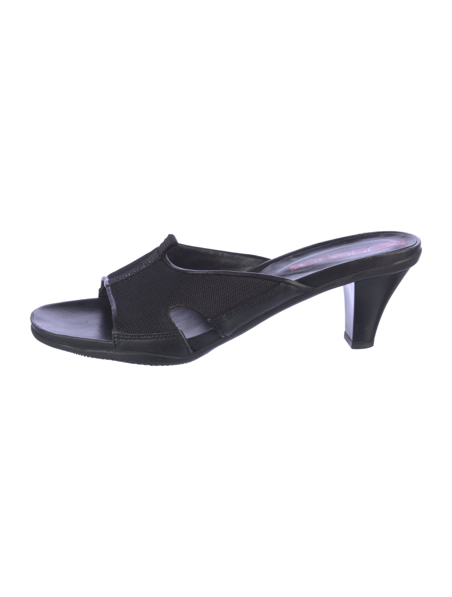 Prada Leather Slides