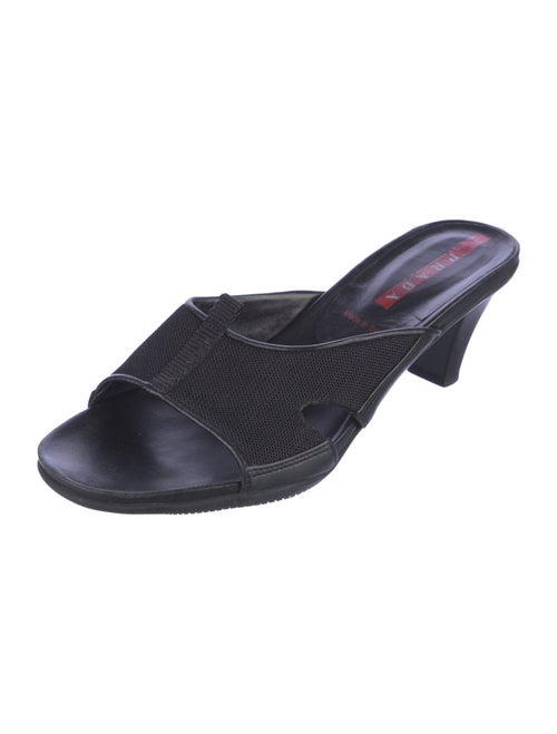 Prada Leather Slides