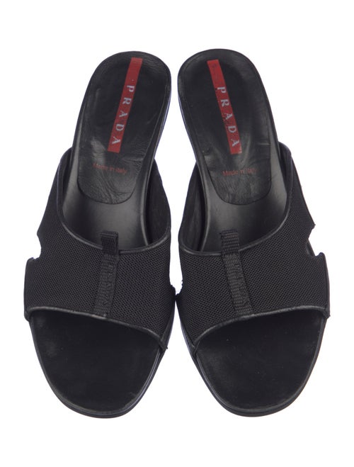 Prada Leather Slides