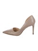 Prada Leather D'Orsay Pumps