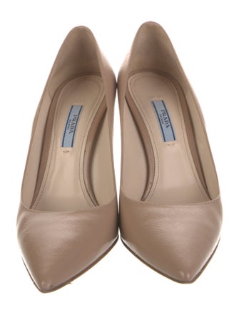 Prada Saffiano Leather Pumps