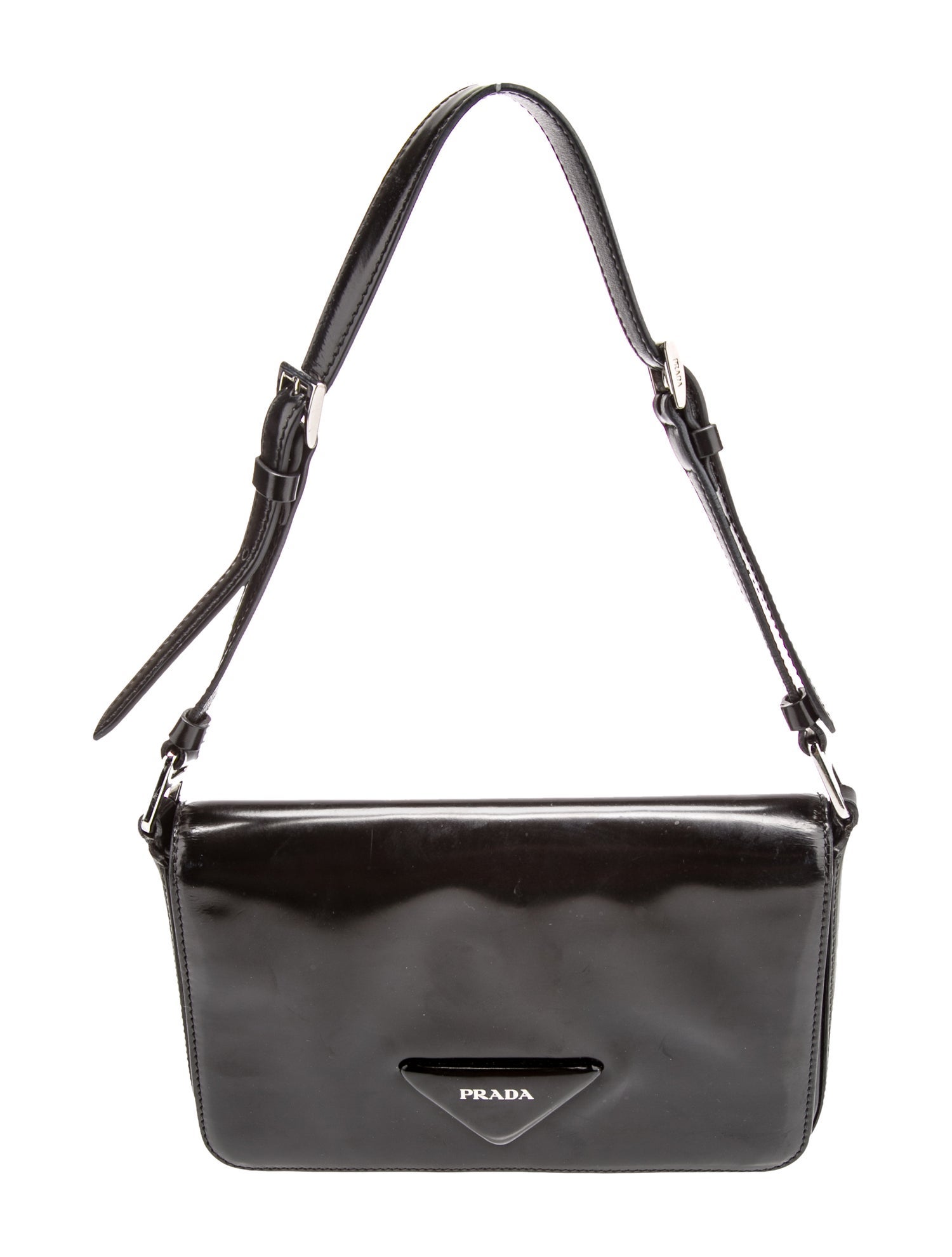 Prada Spazzolato Leather Shoulder Bag 2022