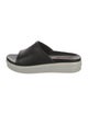 Prada Sport Leather Slides