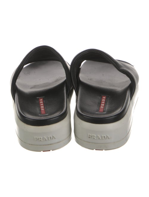 Prada Sport Leather Slides