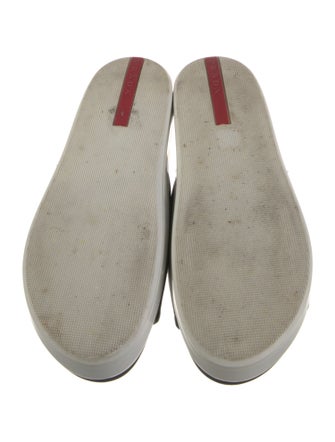Prada Sport Leather Slides