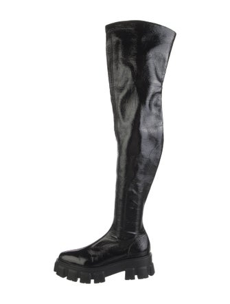 Prada Patent Leather Boots