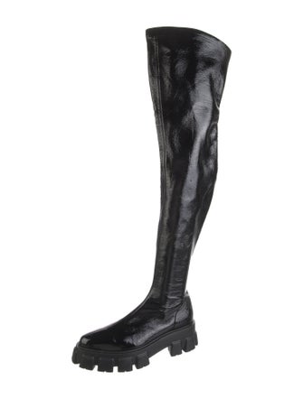 Prada Patent Leather Boots