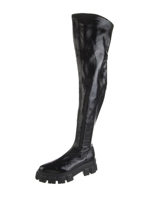 Prada Patent Leather Boots