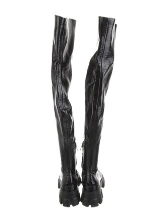 Prada Patent Leather Boots
