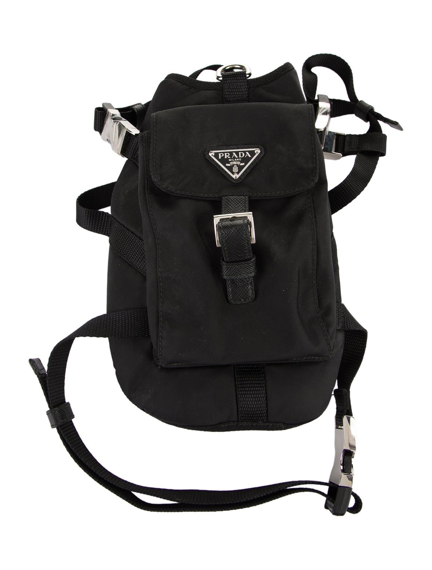 Prada Tessuto Pet Harness and Backpack