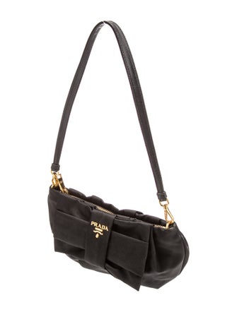 Prada Enameled Metal Triangle Skipper