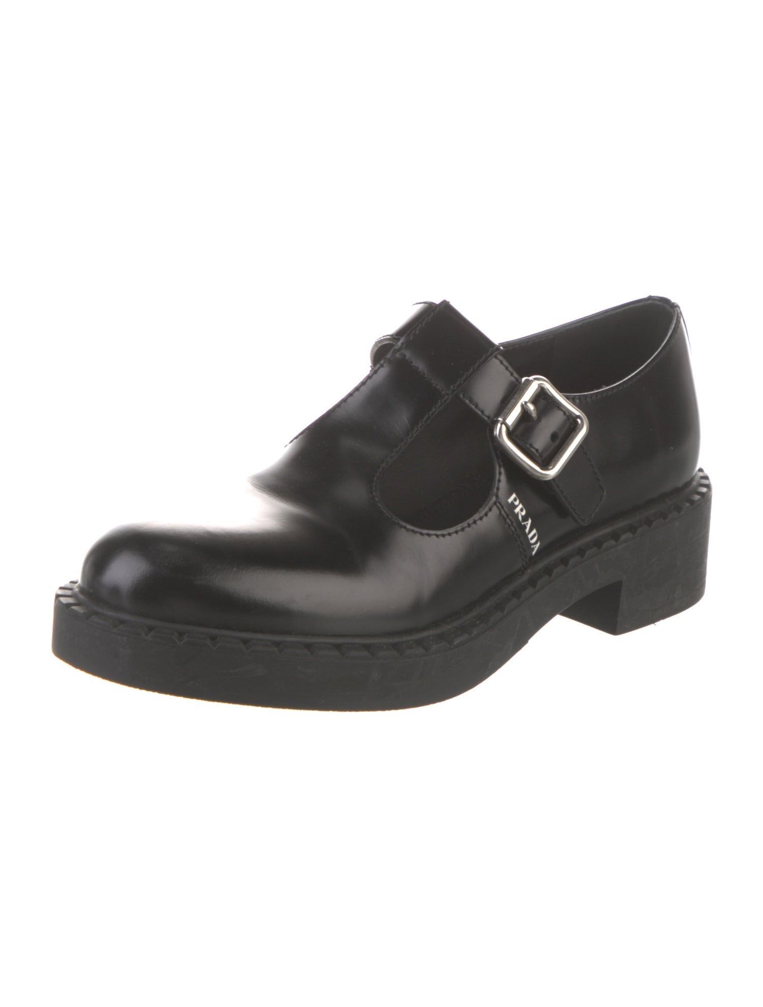 Prada Patent Leather Oxfords