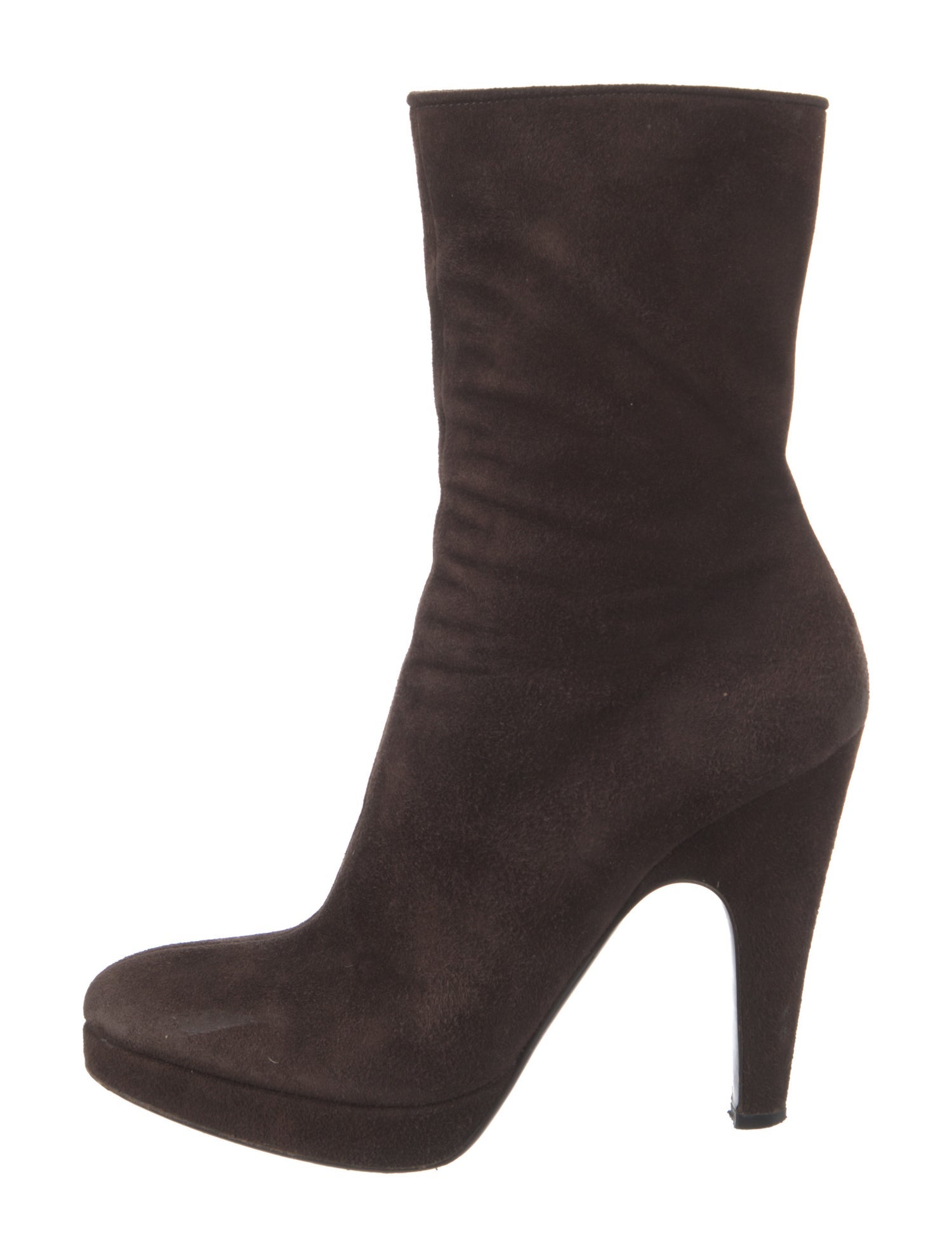 Prada Suede Sock Boots