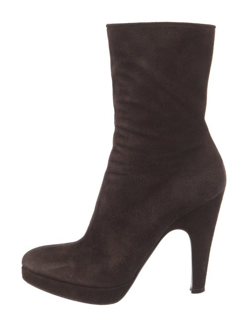 Prada Suede Sock Boots
