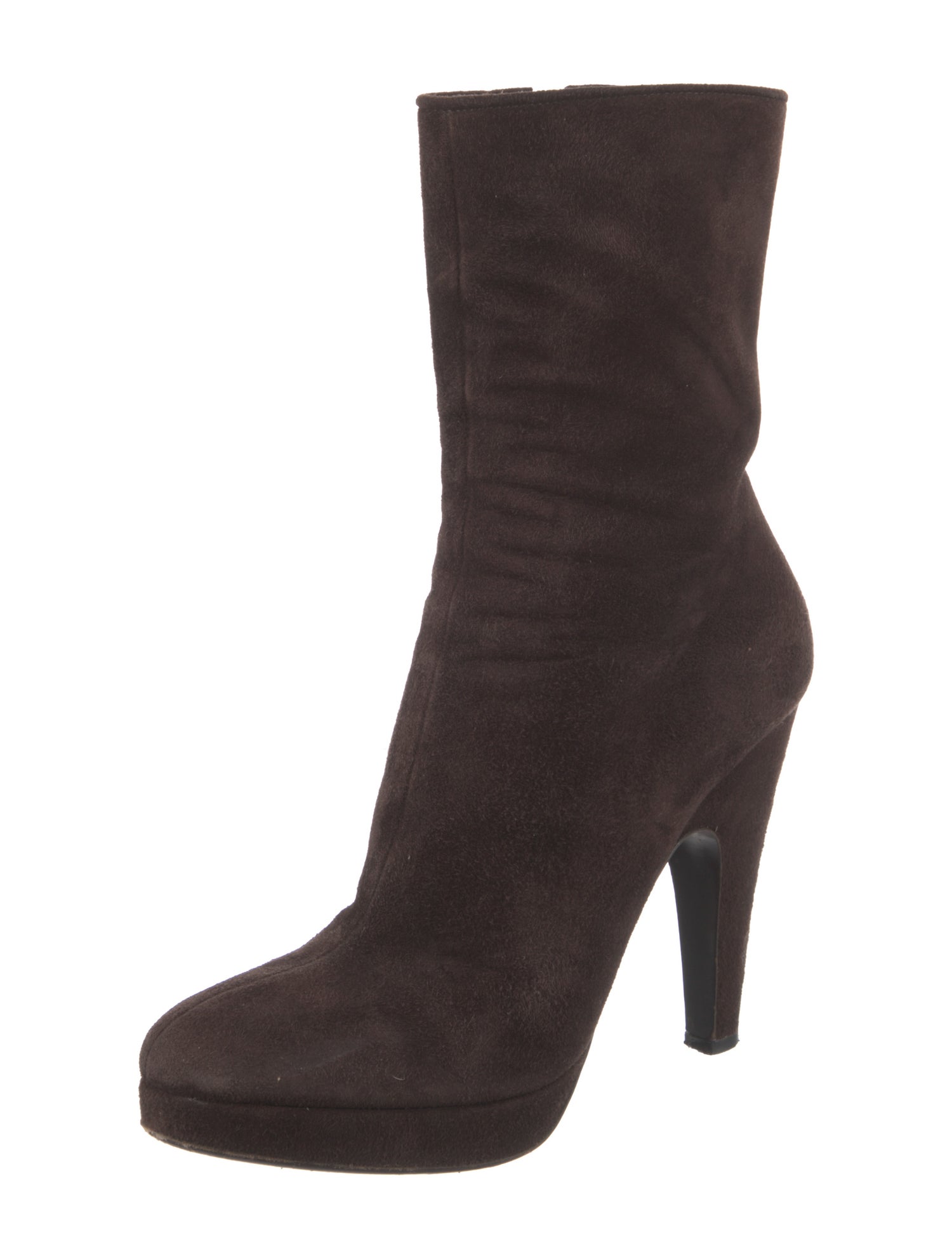 Prada Suede Sock Boots