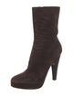 Prada Suede Sock Boots