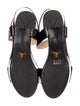 Prada Patent Leather Slingback Sandals