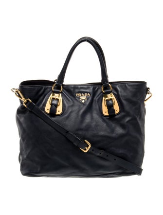 Prada Signature Top Handle Bag