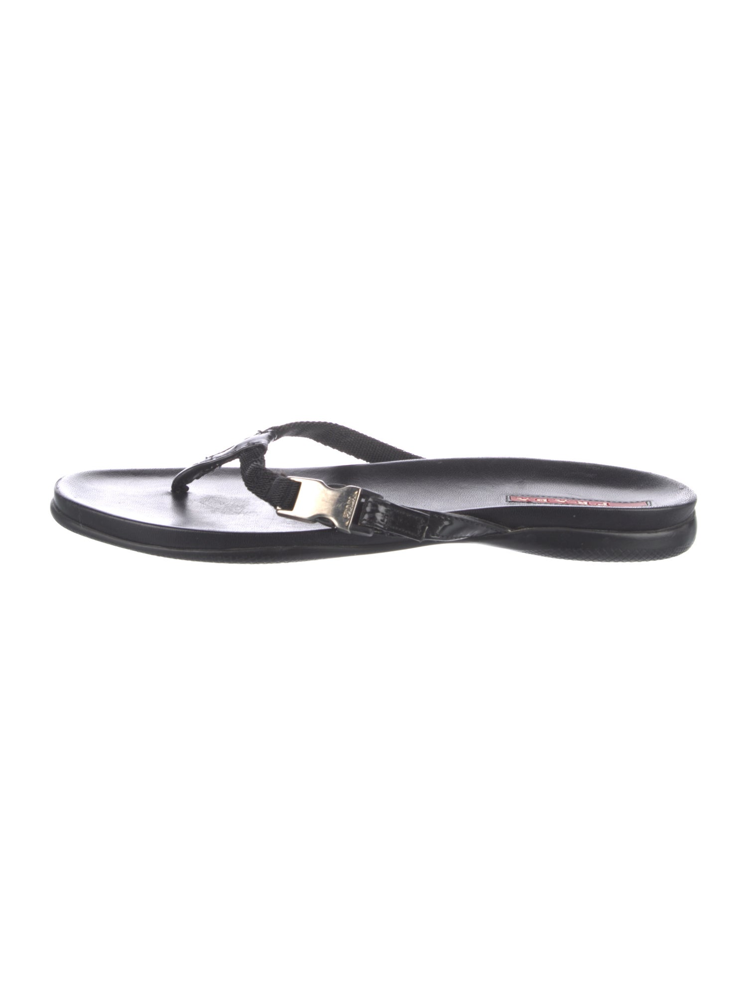Prada Sport Leather Slides
