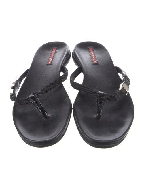 Prada Sport Leather Slides