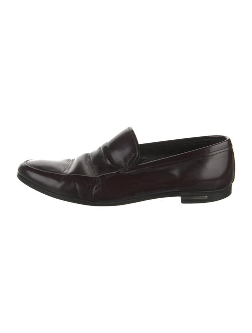 Prada Leather Dress Loafers