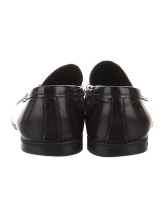 Prada Leather Dress Loafers