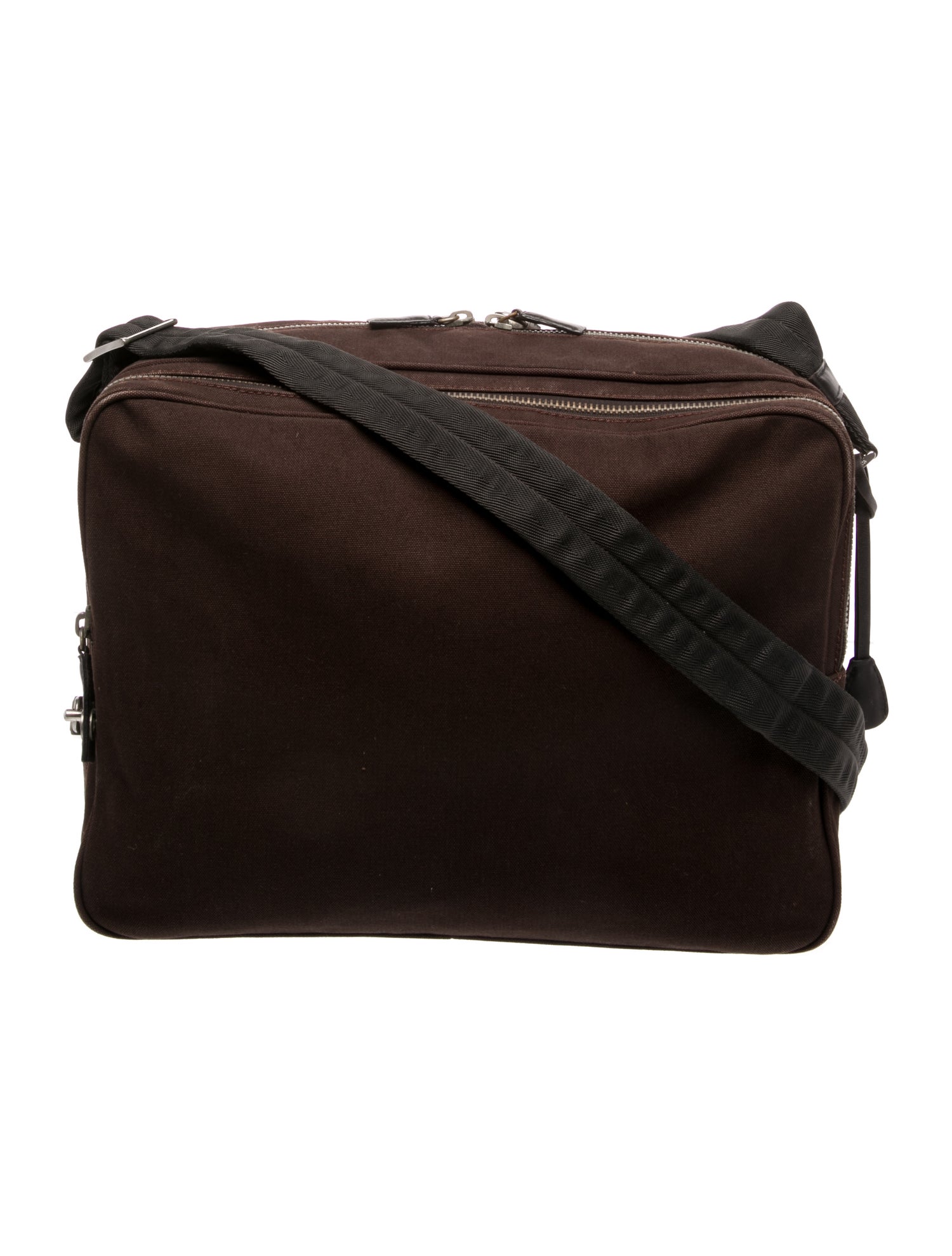 Prada Saffiano Leather Messenger Bag