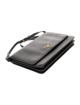 Prada Saffiano Leather Crossbody Bag