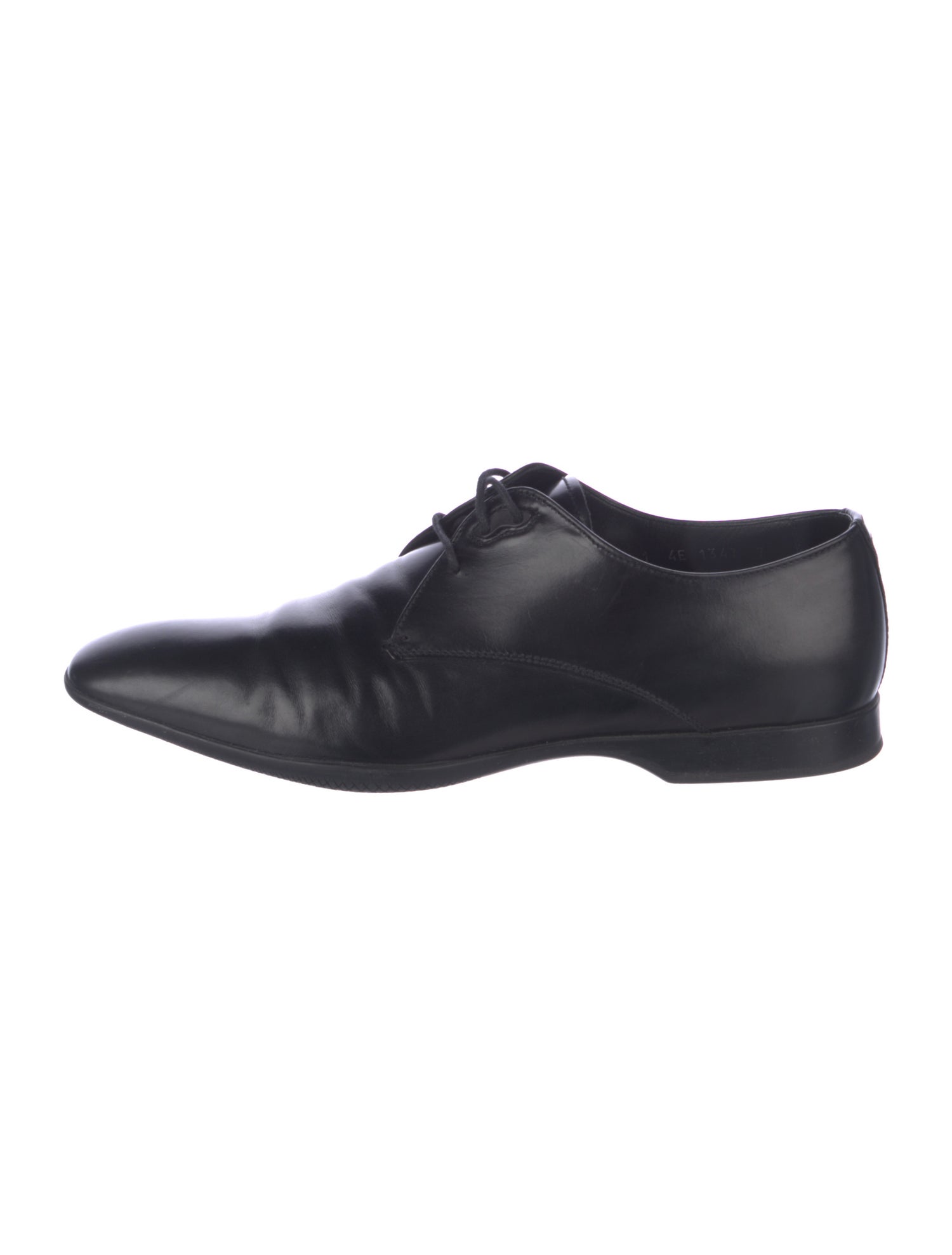 Prada Leather Derby Shoes