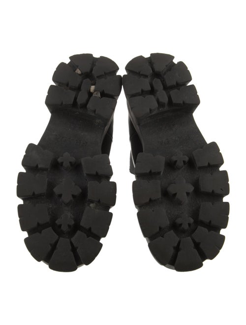 Prada Leather Combat Boots