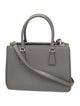 Prada Saffiano Leather Galleria Double Zip Mini