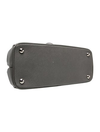 Prada Saffiano Leather Galleria Double Zip Mini