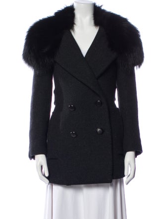 Prada 2011 Virgin Wool Fur Coat