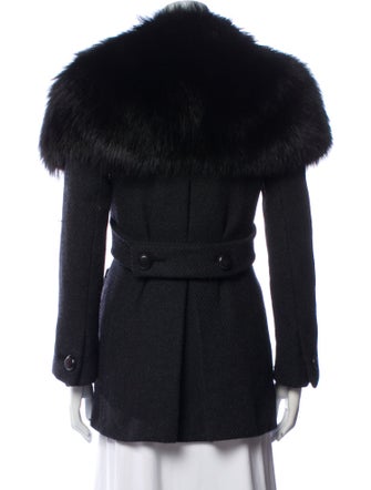 Prada 2011 Virgin Wool Fur Coat