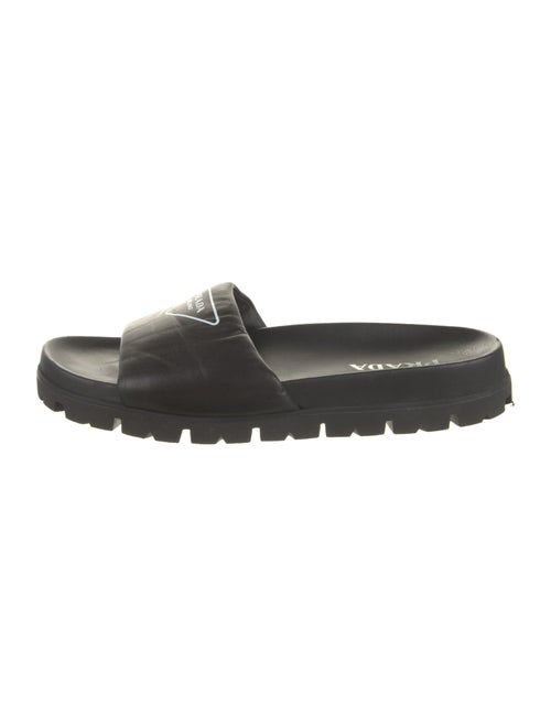 Prada Leather Slides