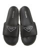 Prada Leather Slides