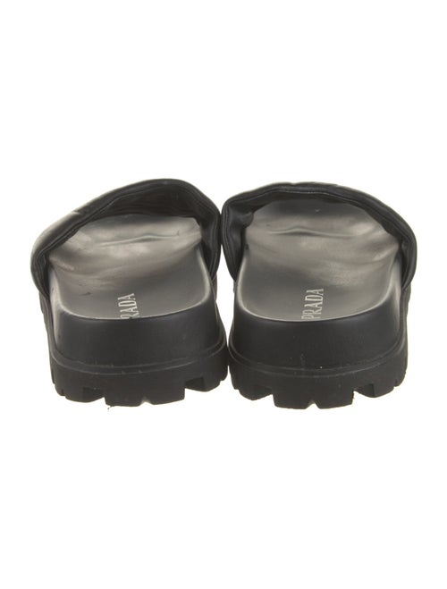Prada Leather Slides
