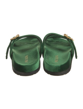Prada Velvet Slides
