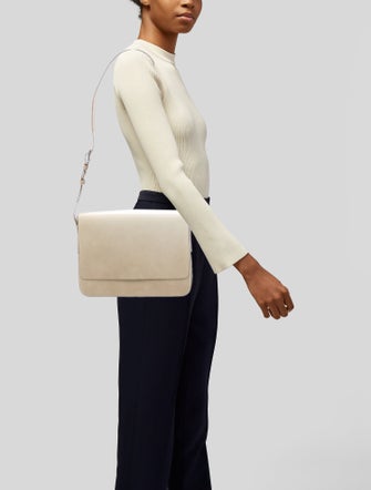 Prada Spazzolato Leather Shoulder Bag