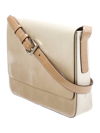 Prada Spazzolato Leather Shoulder Bag