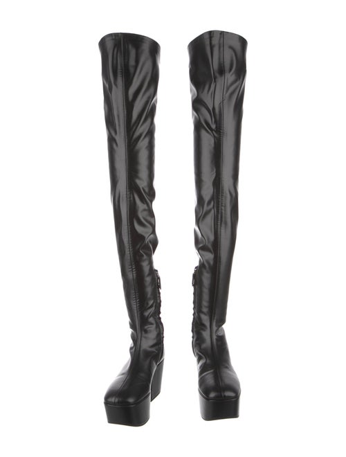 Prada Leather Sock Boots