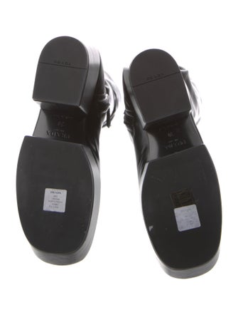 Prada Leather Sock Boots