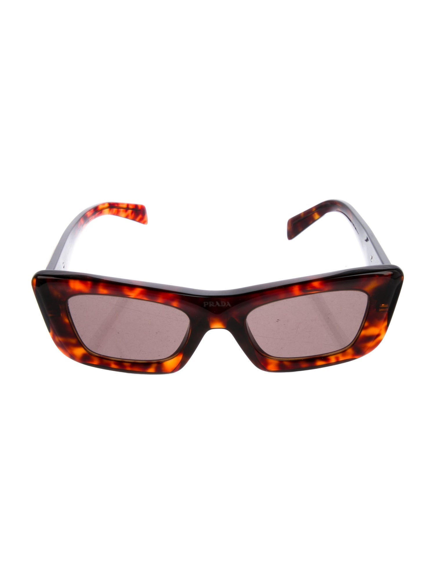 Prada Square Tinted Sunglasses