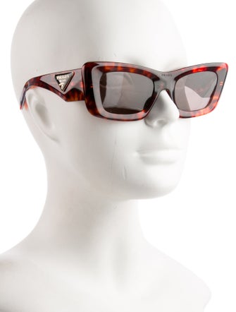 Prada Square Tinted Sunglasses