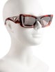Prada Square Tinted Sunglasses