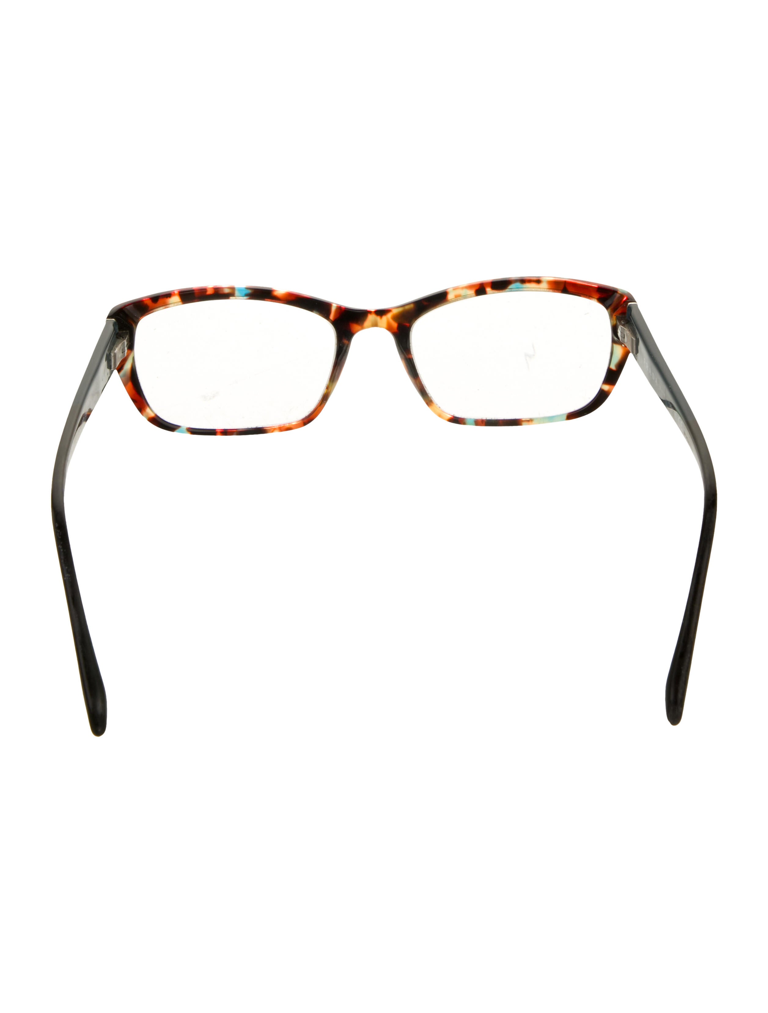 Prada Signature Logo Square Eyeglasses